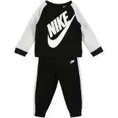 Nike Kids Joggedress - Svart/Hvit - - 24 md - Joggedress