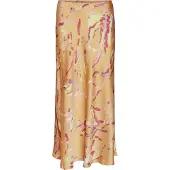 Vero Moda Heart Oli 7/8 Høy Midje Midi-skjørt