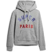 Superdry Glitter Graphic Logo Hettegenser
