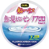 Duel Fish Cannot See Pink 100 M Fluorokarbon