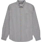Element Button Down Chambray Regular Fit Skjorte Med Lange Ermer