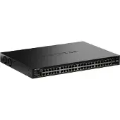 Netgear GS348TPv2 - Switch - 2+/L3 Lite - smart - 48 x 10/100/1000 (PoE+) + 4 x SFP - stasjonær, rackmonterbar - PoE+ (380 W)