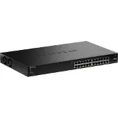 Netgear GS324TPv2 - Switch - 2+/L3 Lite - smart - 24 x 10/100/1000 (PoE+) + 2 x SFP - rackmonterbar - PoE+ (190 W)