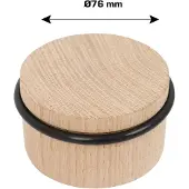 Home>it Dørstopper Ø76 mm - eik