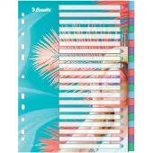 Esselte Colour'Breeze A4 Indices 20 Tabs PP