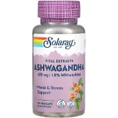 Solaray Ashwagandha 470mg Kapsler 60 Enheter