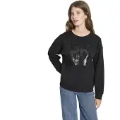 DKNY Sequin Logo Collegegenser