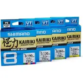 Shimano Fishing Kairiki 8 Flettet Fiskesnøre 300 M