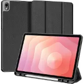 DUX Samsung Galaxy Tab S11 Domo Tri-Fold Smart Folio-etui - Svart