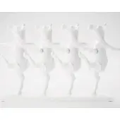 Kare Dancing Cows dekorativ figur, hvit, polyresin, høyde 23 cm