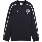 Puma T7 Super Relaxed Graphic Sweatshirt Youth, Sweatshirts, New Navy, 11-12Y