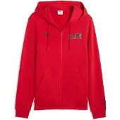 Puma AC Milan FtblCulture Hooded Sweat Jacket Men, Football, Red/Black, L