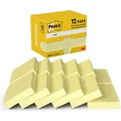 Post It Post-it 653 - Noter - 38 x 51 mm - 300 ark (3 x 100) - kanarigul