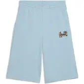 Puma MID 90s Relaxed Long Shorts Youth, Age, Seafoam, 11-12Y