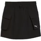 Puma Wardrobe Essentials Cargo Skirt Women, , Black, XS