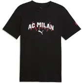 Puma AC Milan FtblCulture Tee Men, Football, Black/White, S