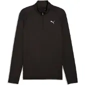 Puma PWRTRAIN Quarter-Zip Training Tee Men, Fitness, Black, M