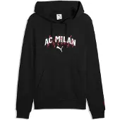 Puma AC Milan FtblCulture Hoodie Men, Football, Black/White, M