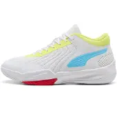 Puma Court Pro 2 Basketball Shoes Unisex, Shoes, White/Vibrant Blue, 41