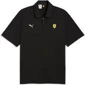 Puma Scuderia Ferrari Cloudspun Polo Men, Motorsport, Black, L