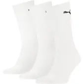 Puma Unisex Sport Crew Lightweight Socks 3 Pack, Clothing, White, 35-38
