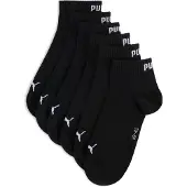 Puma Quarter Socks Unisex (3-Pack), Clothing, Black, 43-46