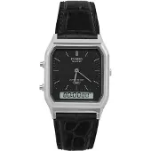 Casio Aq-230 30.0mm 3atm Quartz Analog-digital Dameklokke