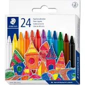 Staedtler Wax crayon 8mm 24pcs.box