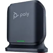 Polycom Poly Rove B4 - Trådløs telefonbasestasjon / VoIP telefonbasestasjon - DECT - svart