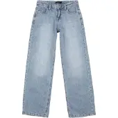 LMTD Jeans - Bred - NlfBett - Light Blue Denim - - 14 år (164) - Jeans