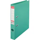 Esselte No.1 Power - Hevarmbuefil - bokryggbredde: 50 mm - for A4 (210 x 297 mm) - kapasitet: 350 ark - turkis
