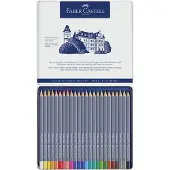 Faber-Castell GOLDFABER Aqua - Vannfargeblyant - assorterte farger (en pakke 24)