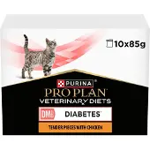 Purina 20 x 75 g / 20 x 85 g PRO PLAN Veterinary Diets Feline til en spesialpris! - Diabetes Management kylling, 20 x 85 g