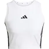 Adidas Essentials 3 Stripes Padded Ermeløs T-skjorte