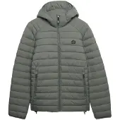 Superdry for man. M5012339A Fuji Lite Jacket grey (XL), Casual, Recycled nylon
