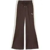 Puma T7 Flared Pants Women, Clothing, Chocolate Brown, XL