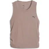 Puma CLOUDSPUN Ribbed Tank Top Women, Clothing, Sandstone, M