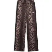 Puma T7 Leo Luxe Track Pants Women, Clothing, Black, S