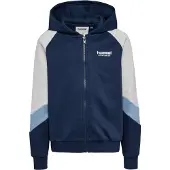 Hummel Loose Blocked Genser Med Hel Glidelås