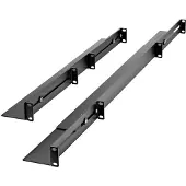 StarTech.com 1u Justerbare Skinner 4-stolpers Rack