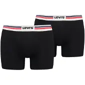 Levi's Boxershorts - 2-pack - Black - - M - Medium - Boxershorts