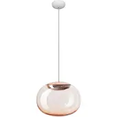 Stilnovo La Mariée LED-hengelampe kobber/hvit