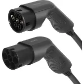 Deltaco ladekabel type 2 - type 2, 3 fase, 16A, 10 m