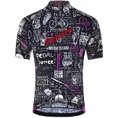 CYCOLOGY Bike Graffiti Kort Ermet Trøye