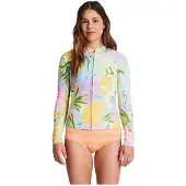 Billabong Peeky 1 Mm Langermet Termisk T-skjorte Med Hel Glidelås