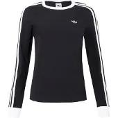 Adidas Originals 3 Stripes Slim Langarmet T-skjorte