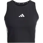 Adidas Essentials 3 Stripes Padded Ermeløs T-skjorte