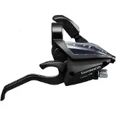 Shimano Double St-ef 2 Fingers Høyre Bremsehendel Med Girskifter
