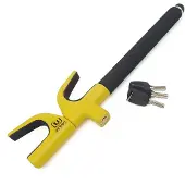 Urban Security Steering Wheel Lock Yellow Body Antistjålslås For Bilratt
