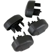 Thule Aerodynamiske Taklokkhetter 50084 Bar 4 Enheter 4 Enheter